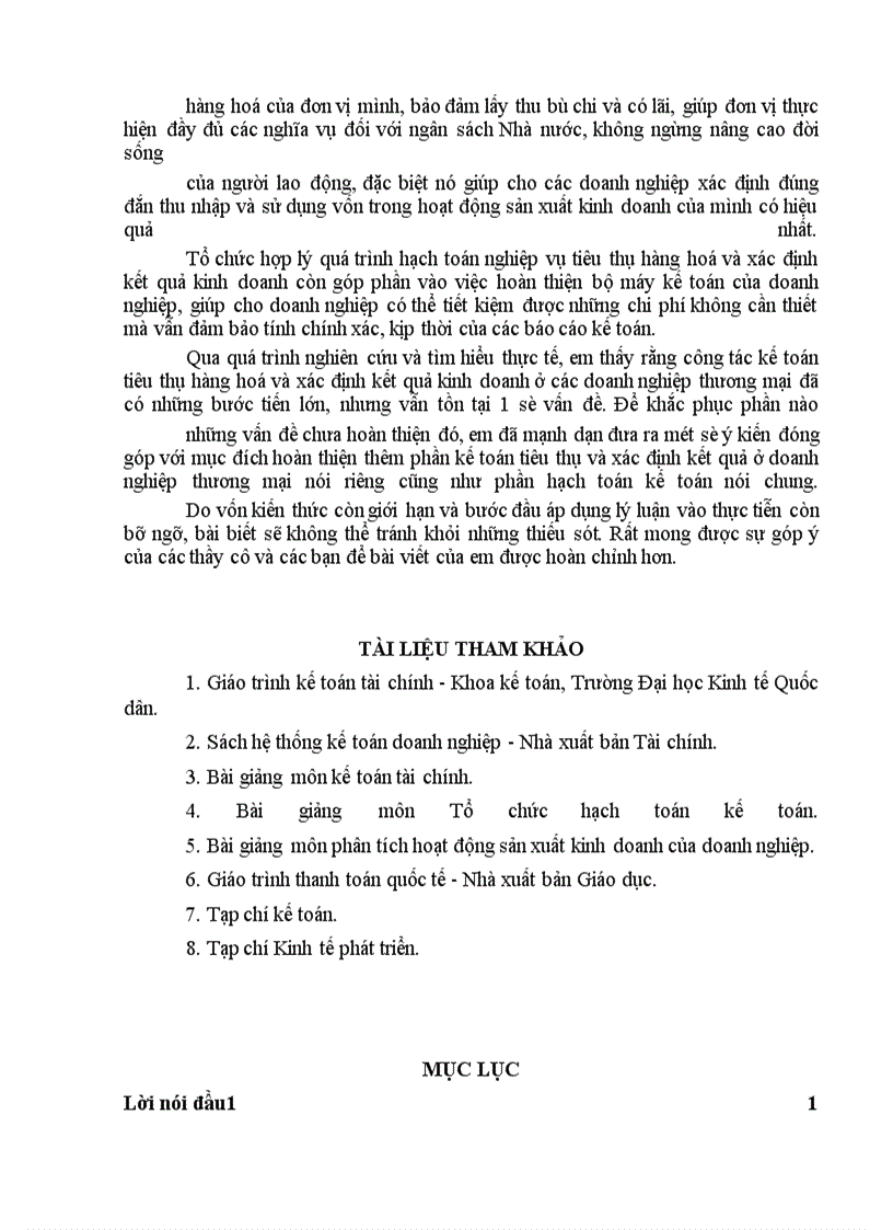 image for page Hoàn thiện công tác kế toán tiêu thụ hàng hoá và xác định kết quả kinh doanh ở các doanh nghiệp thương mại