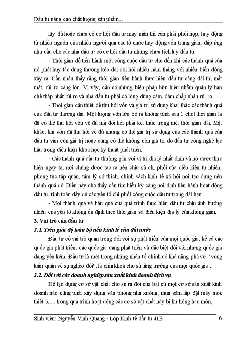image for page Thực trạng đầu tư nâng cao chất lượng sản phẩm của công ty Nhựa Cao Cấp Hàng Không