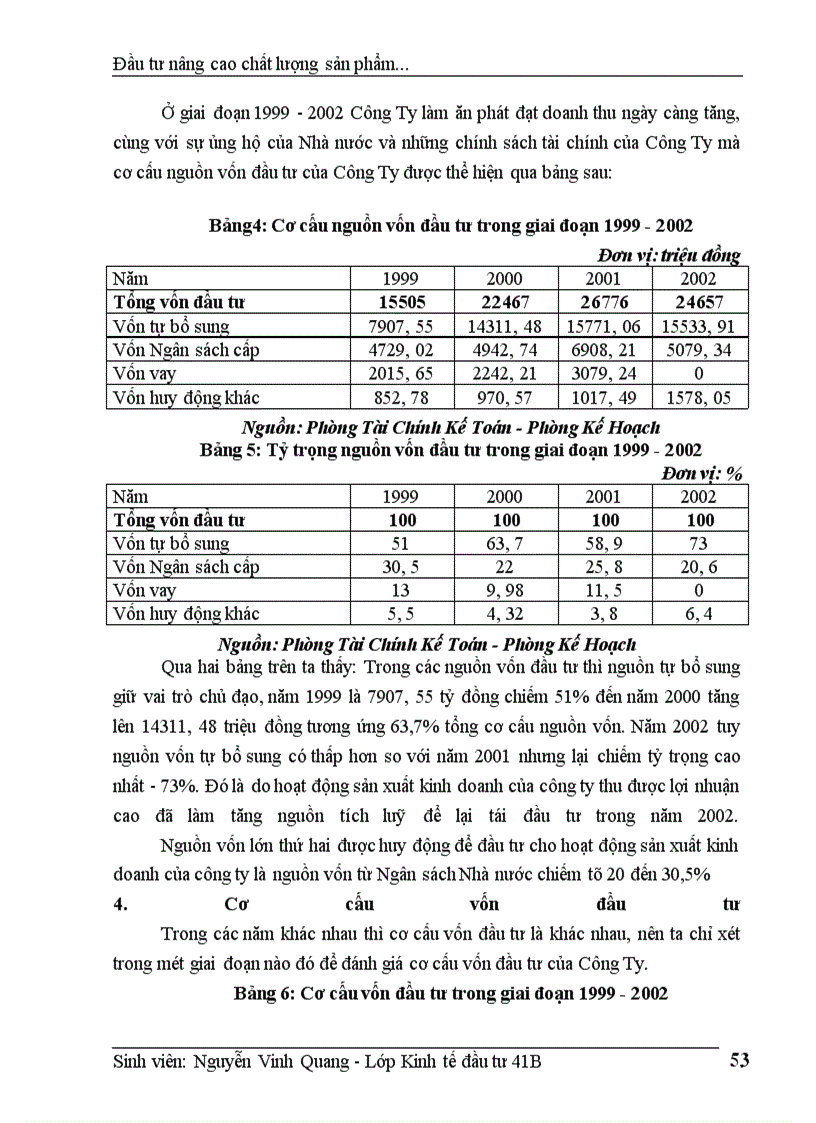 image for page Thực trạng đầu tư nâng cao chất lượng sản phẩm của công ty Nhựa Cao Cấp Hàng Không