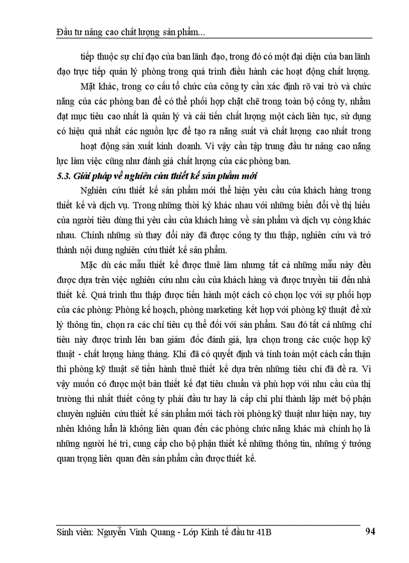 image for page Thực trạng đầu tư nâng cao chất lượng sản phẩm của công ty Nhựa Cao Cấp Hàng Không