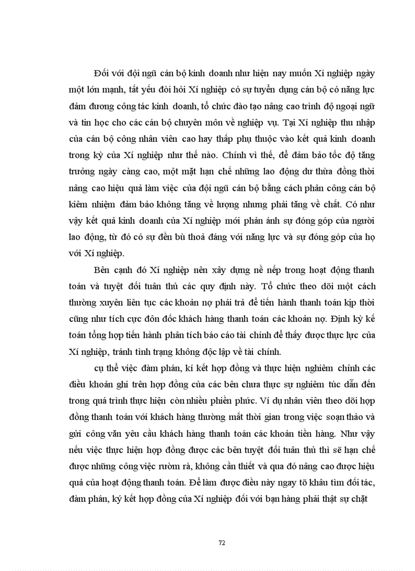 image for page Tổ chức kế toán các nghiệp vụ thanh toán, phân tích tình hình và khả năng thanh toán của Xí nghiệp khảo sát xây dựng Điện I
