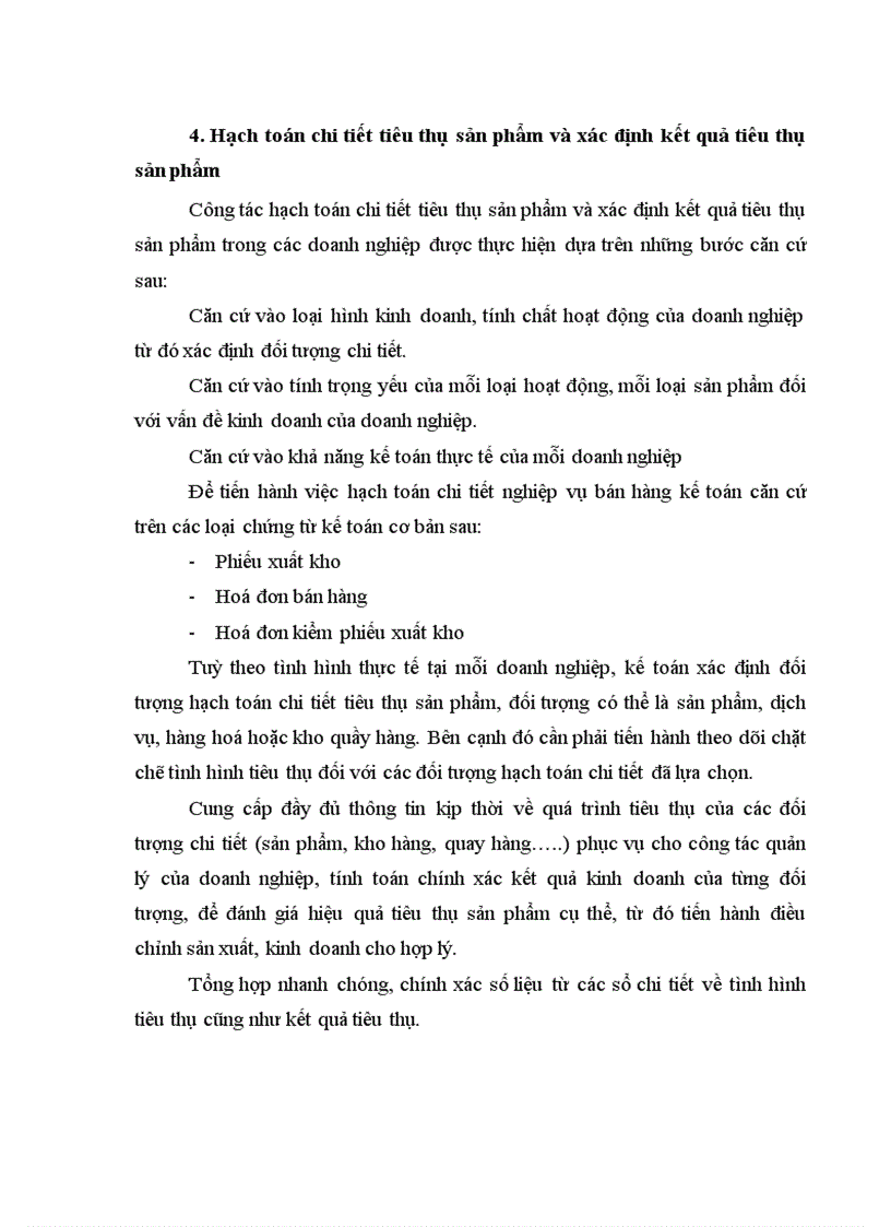 image for page Kế toán tiêu thụ và xác định kết quả tiêu thụ