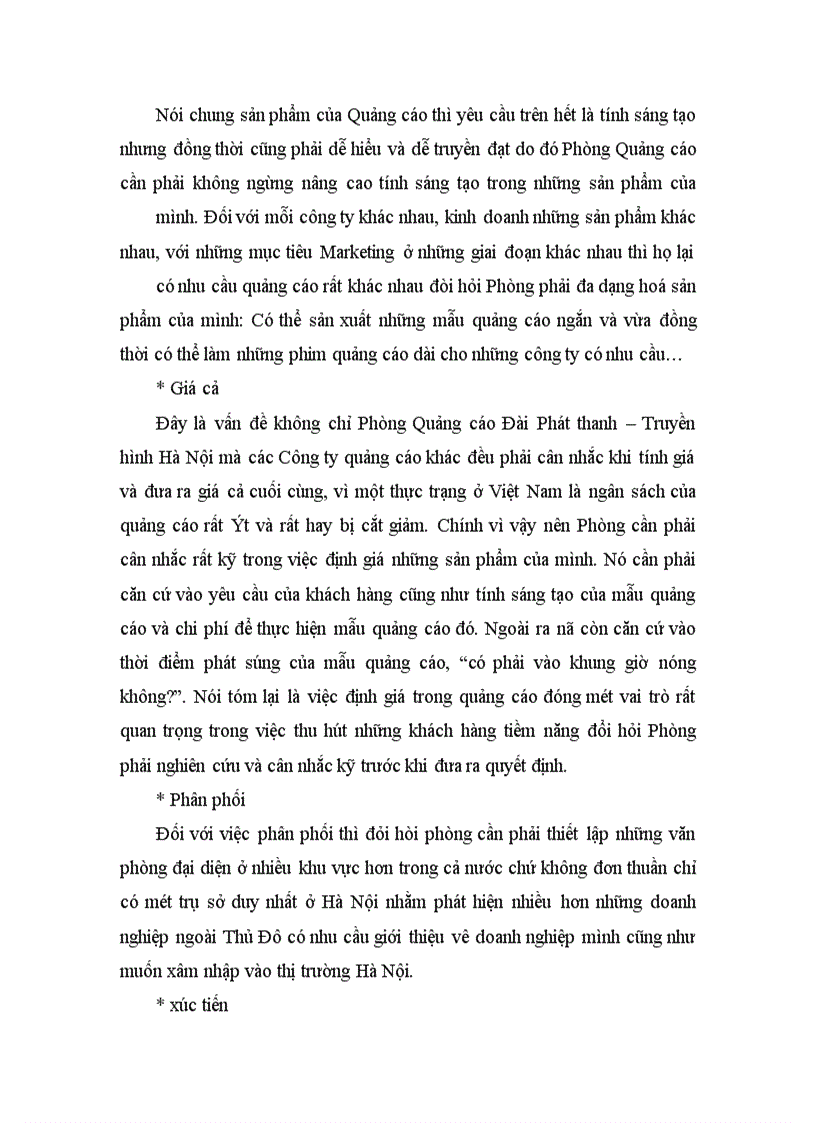 image for page Hoàn thiện chiến lược Marketing nhằm nâng cao năng lực cạnh tranh cho Phòng Quảng cáo Đài Phát thanh và Truyền hình Hà Nội