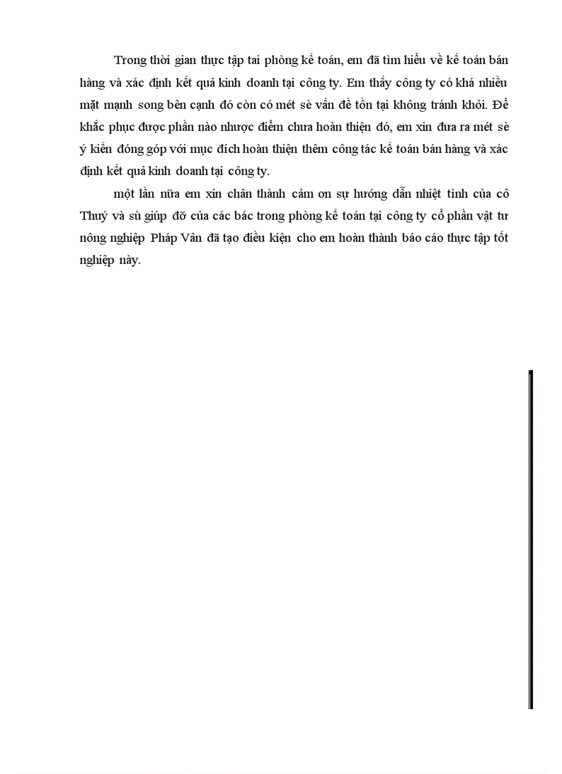 image for page Kế toán bán hàng và xác định kết quả kinh doanh tại công ty cổ phần vật tư nông nghiệp Pháp Vân