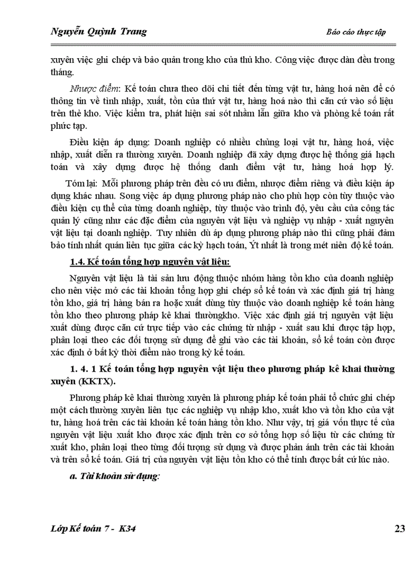 image for page Hoàn thiện kế toán nguyên vật liệu và các biện pháp nâng cao hiệu quả sử dụng nguyên vật liệu tại Công ty Cổ phần Tràng An