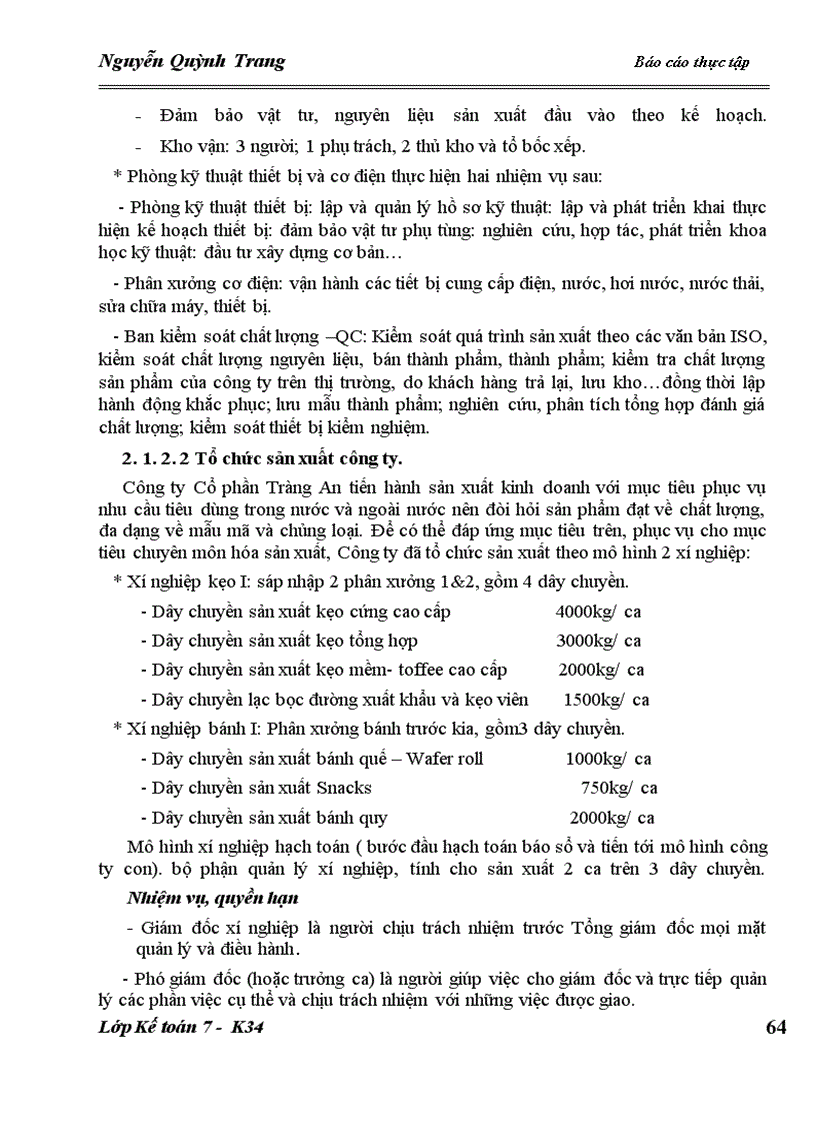 image for page Hoàn thiện kế toán nguyên vật liệu và các biện pháp nâng cao hiệu quả sử dụng nguyên vật liệu tại Công ty Cổ phần Tràng An