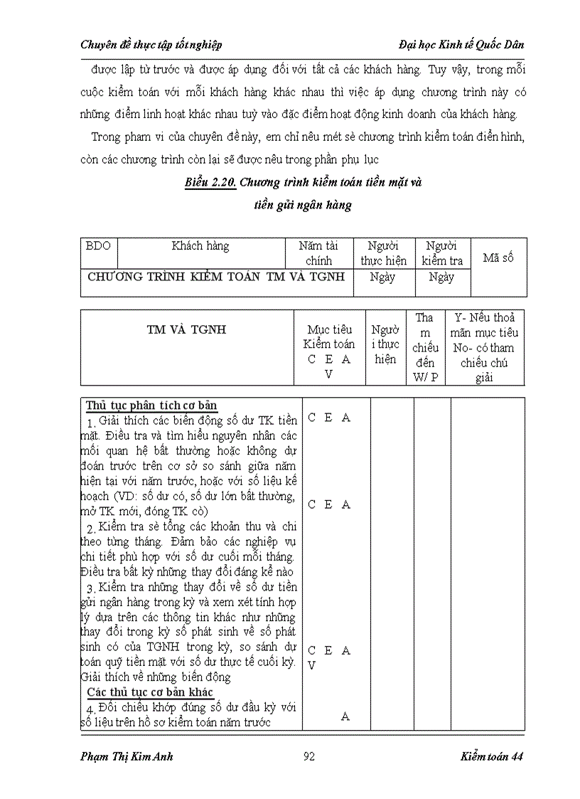 image for page Hoàn thiện quy trình lập kế hoạch kiểm toán trong kiểm toán báo cáo tài chính do Công ty Cổ phần Kiểm toán và Tư vấn Tài chính Kế toán thực hiện