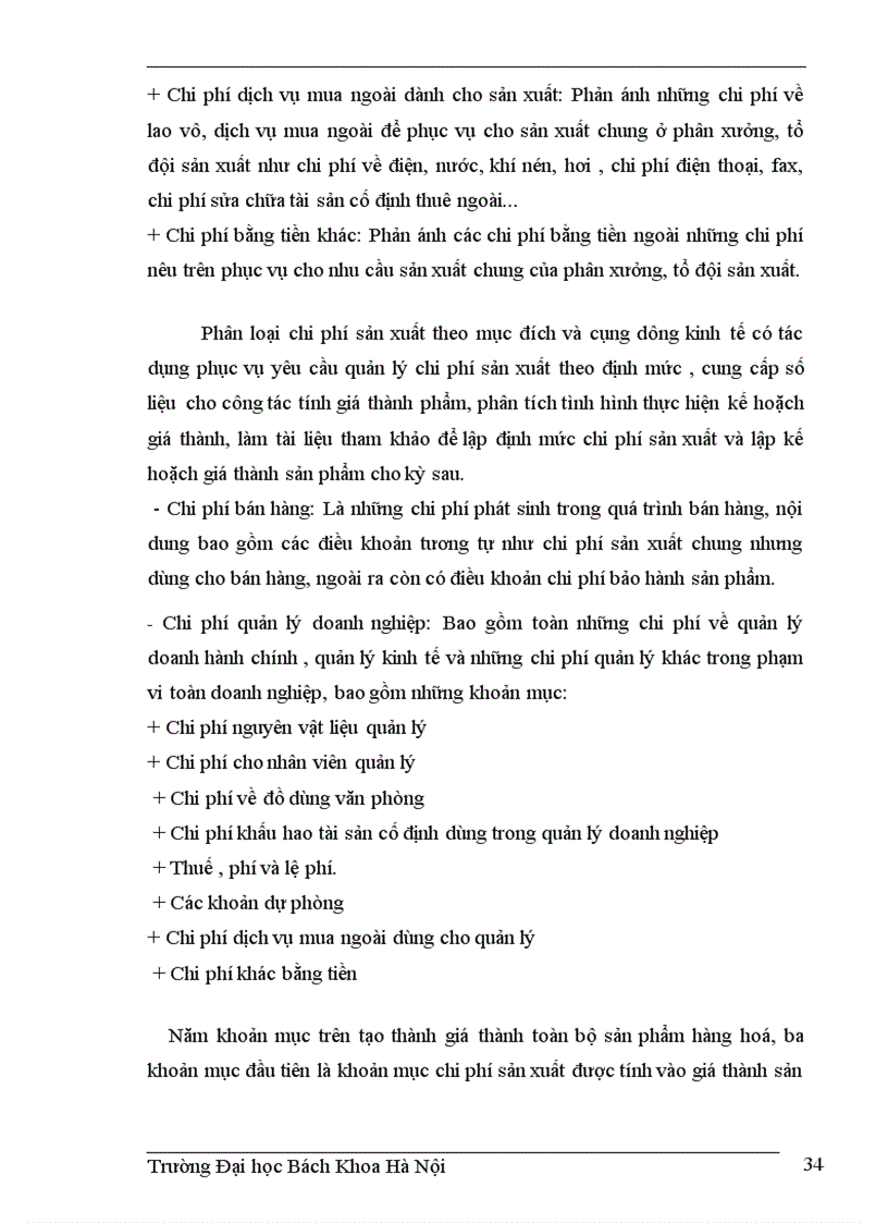 image for page Thực hiện kế hoạch giá thành tại Công ty Thăng Long