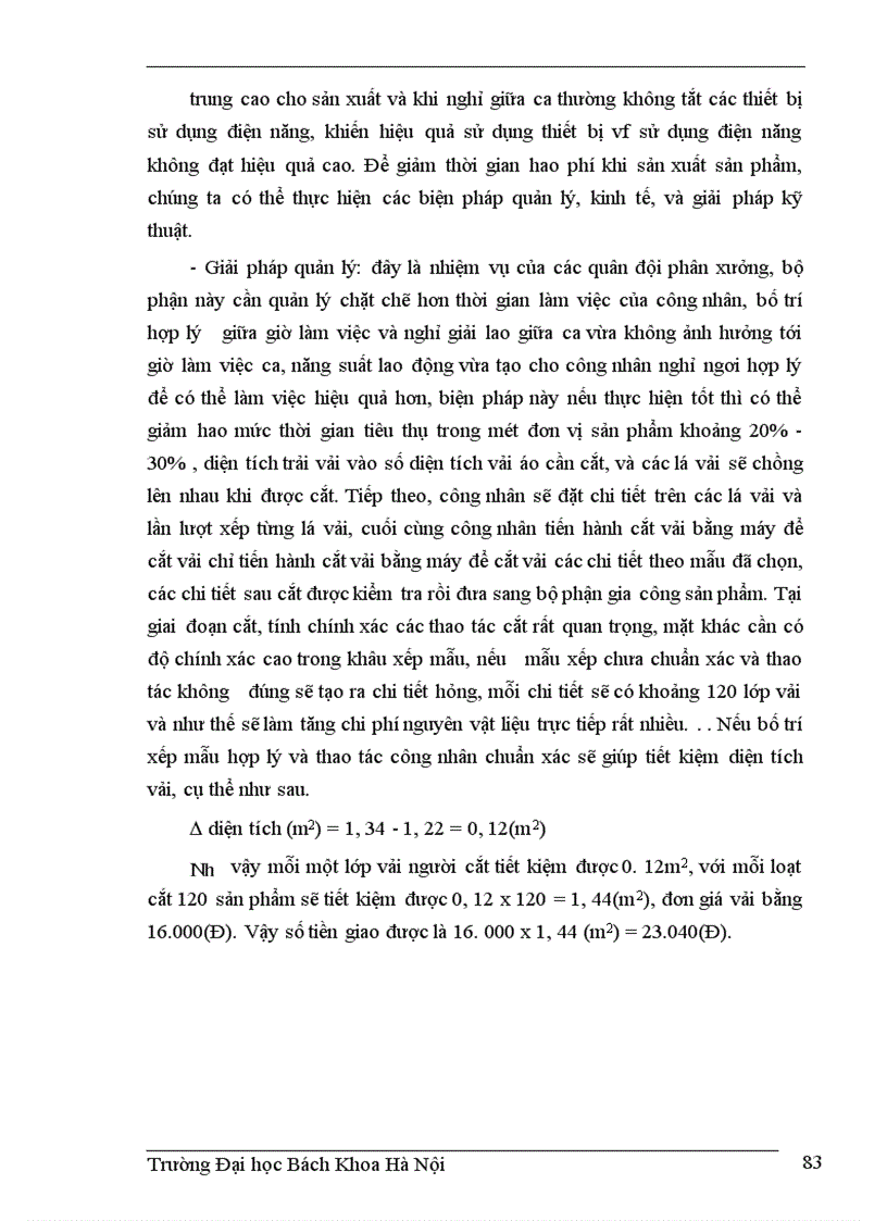 image for page Thực hiện kế hoạch giá thành tại Công ty Thăng Long