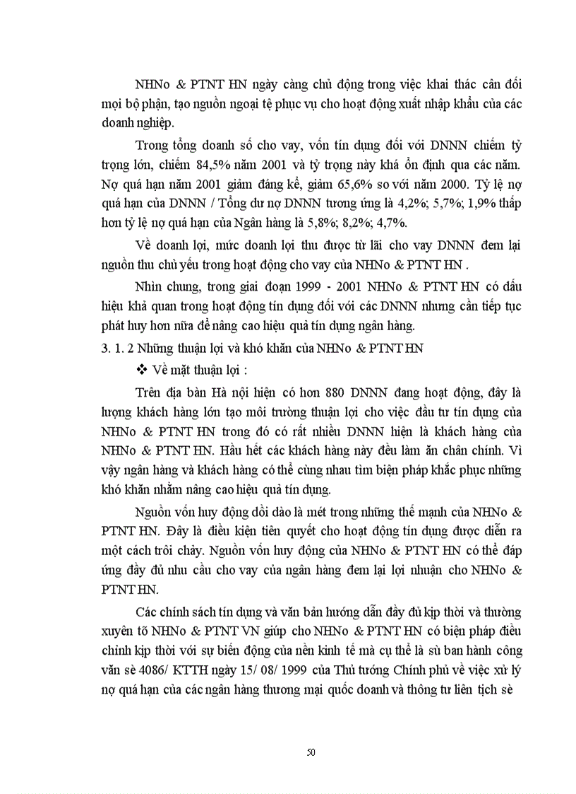 image for page Giải pháp nâng cao hiệu quả tín dụng ngân hàng đối với doanh nghiệp Nhà nước tại Ngân hàng Nông nghiệp và phát triển Nông thôn Hà Nội