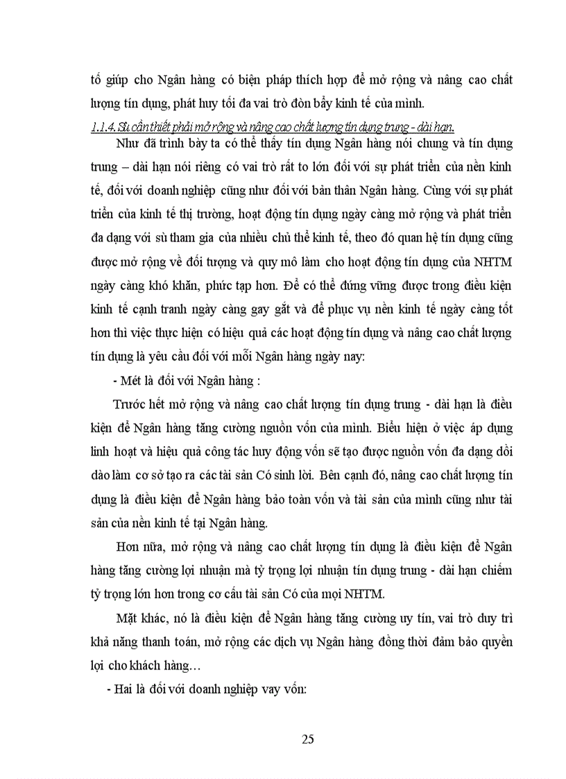 image for page Giải pháp mở rộng và nâng cao chất lượng tín dụng trung - dài hạn tại NHNo & PTNT Hoàn Kiếm