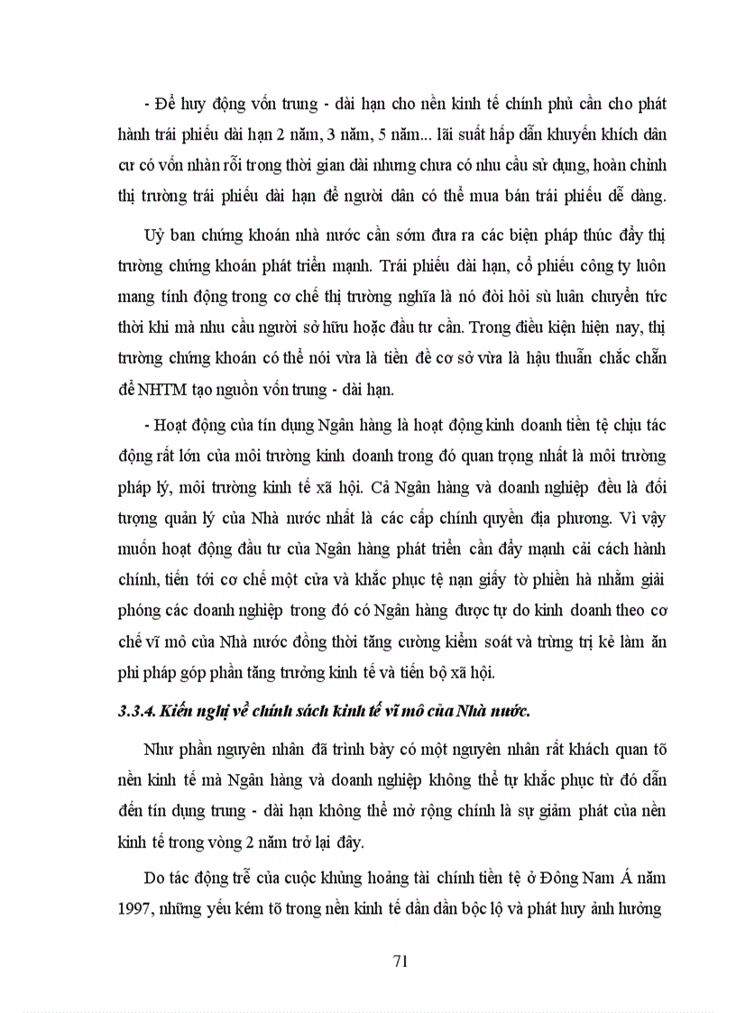 image for page Giải pháp mở rộng và nâng cao chất lượng tín dụng trung - dài hạn tại NHNo & PTNT Hoàn Kiếm