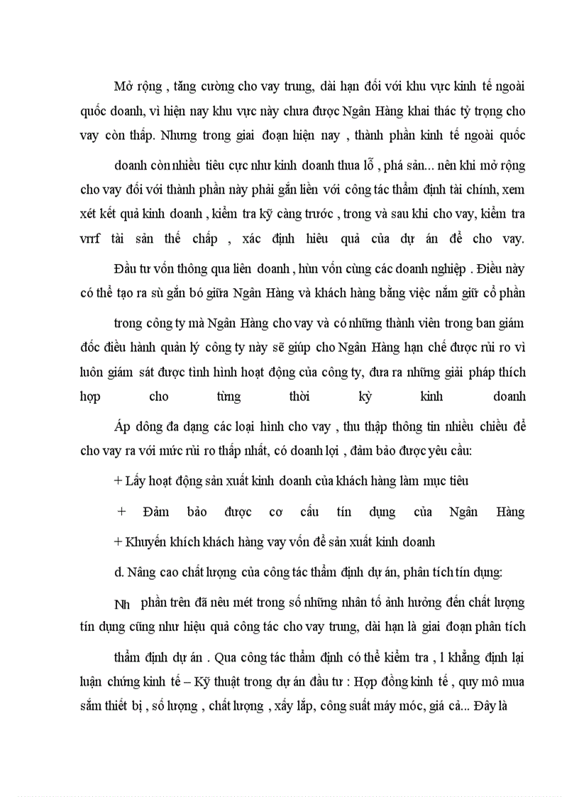 image for page Một số giải pháp nhằm nâng cao chất lượng tín dụng trung và dài hạn tại chi nhánh Ngân hàng Đầu tư và phát triển Quảng Ninh