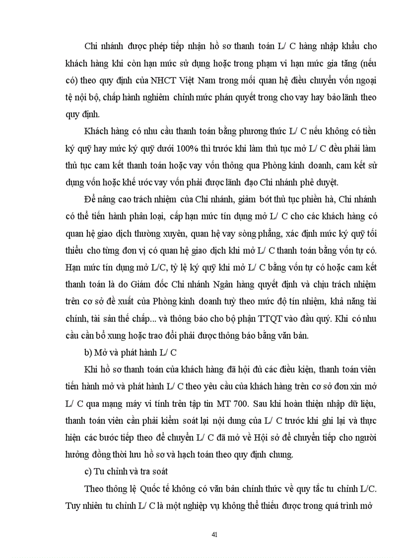 image for page Một số giải pháp nhằm hoàn thiện hoạt động Thanh Toán Quốc Tế tại NHCT Ba Đình