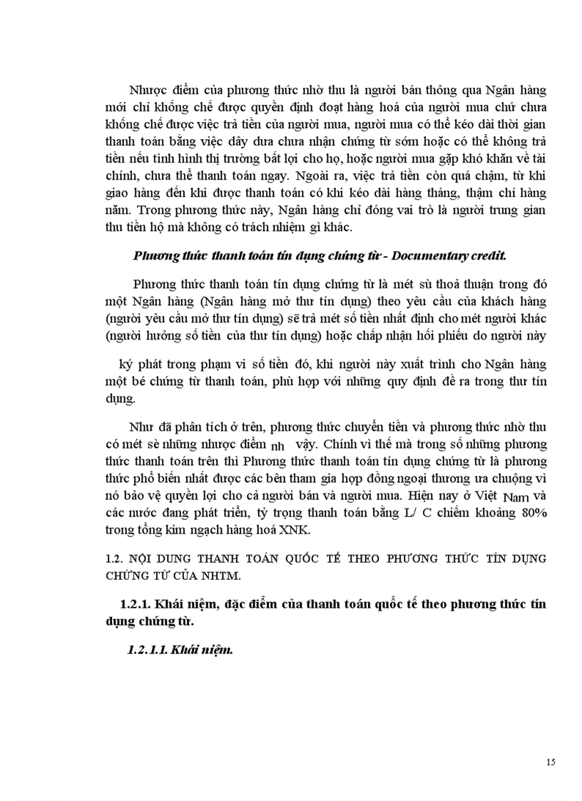 image for page Các giải pháp mở rộng hoạt động động thanh toán quốc tế theo phương thức tín dụng chứng từ tại Ngân hàng TCB