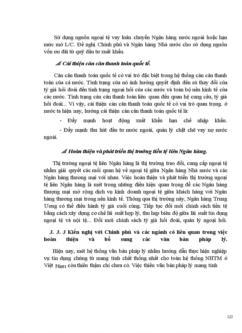 image for page Các giải pháp mở rộng hoạt động động thanh toán quốc tế theo phương thức tín dụng chứng từ tại Ngân hàng TCB