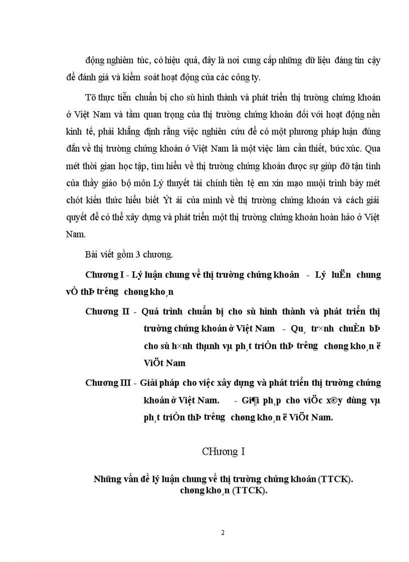image for page Giải pháp cho việc xây dựng và phát triển thị trường chứng khoán ở Việt Nam.