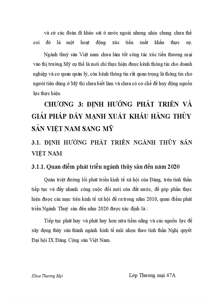image for page Thực trạng và giải pháp đẩy mạnh xuất khẩu hàng thủy sản của Việt Nam sang thị trường Mỹ