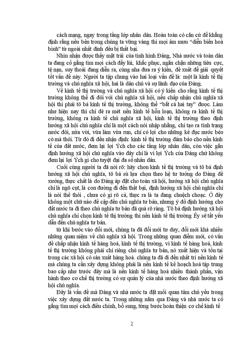 image for page Thực trạng giữ vững định hướng xã hội chủ nghĩa trong phát triển kinh tế từ khi đổi mới.