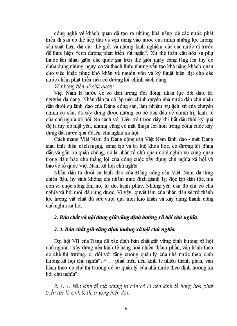 image for page Thực trạng giữ vững định hướng xã hội chủ nghĩa trong phát triển kinh tế từ khi đổi mới.