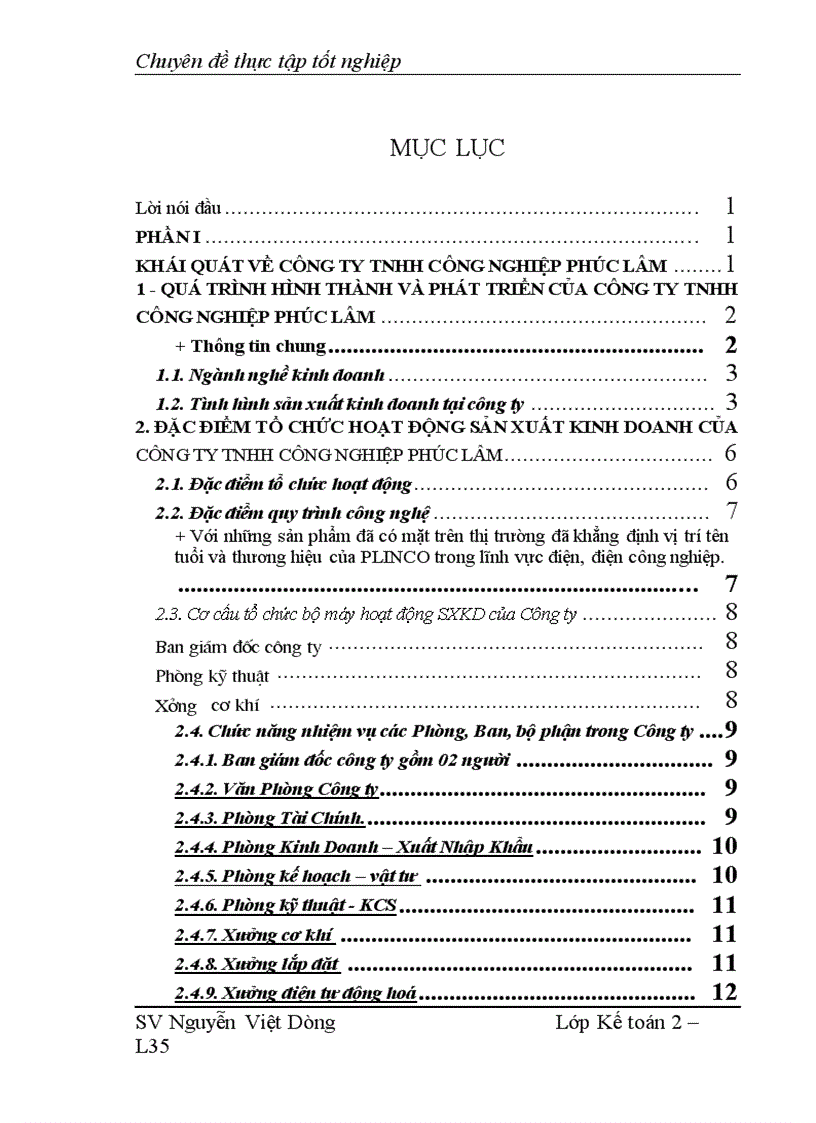 image for page Một số kiến nghị nhằm hoàn thiện kế toán chi phí sản xuất và phương pháp tính giá thành sản phẩm tại công ty tnhh công nghiệp phúc lâm