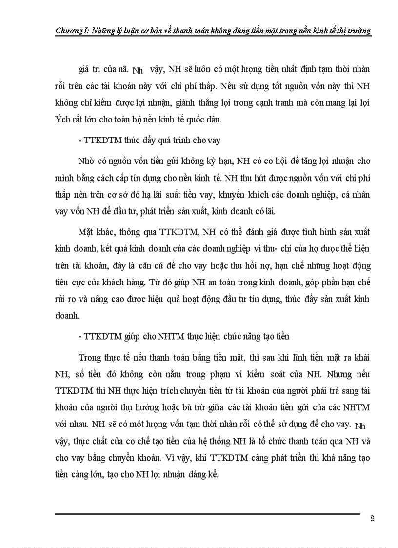 image for page Một số giải pháp về mở rộng và phát triển thanh toán không dùng tiền mặt tại Chi nhánh NHCT Đống Đa