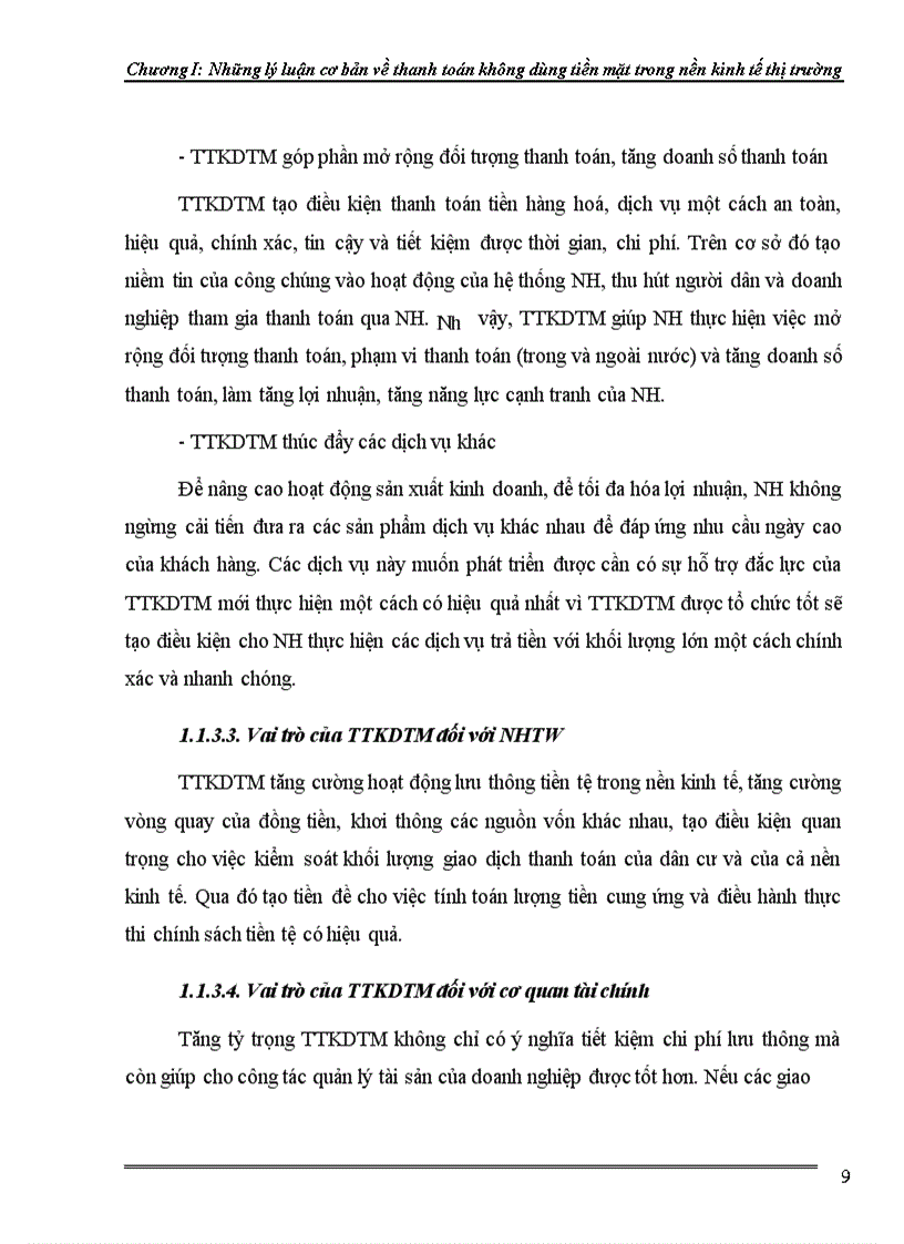 image for page Một số giải pháp về mở rộng và phát triển thanh toán không dùng tiền mặt tại Chi nhánh NHCT Đống Đa
