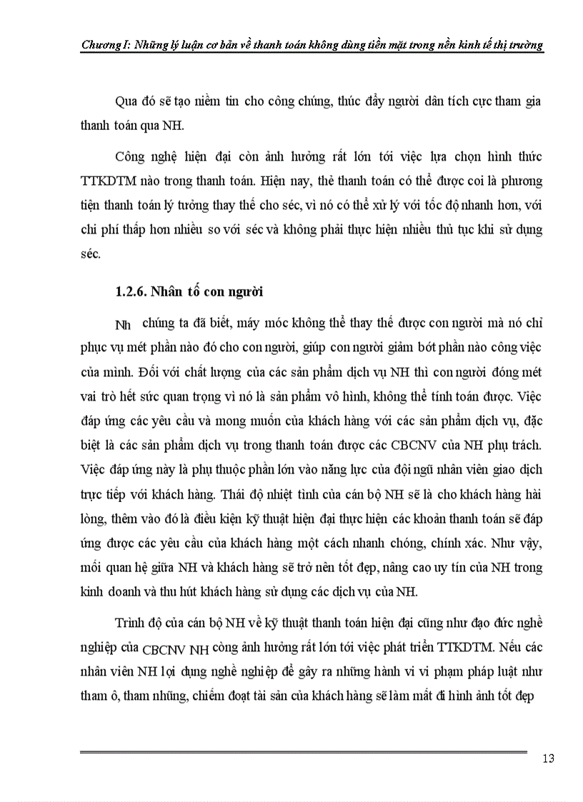 image for page Một số giải pháp về mở rộng và phát triển thanh toán không dùng tiền mặt tại Chi nhánh NHCT Đống Đa