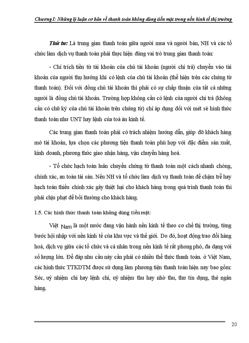 image for page Một số giải pháp về mở rộng và phát triển thanh toán không dùng tiền mặt tại Chi nhánh NHCT Đống Đa