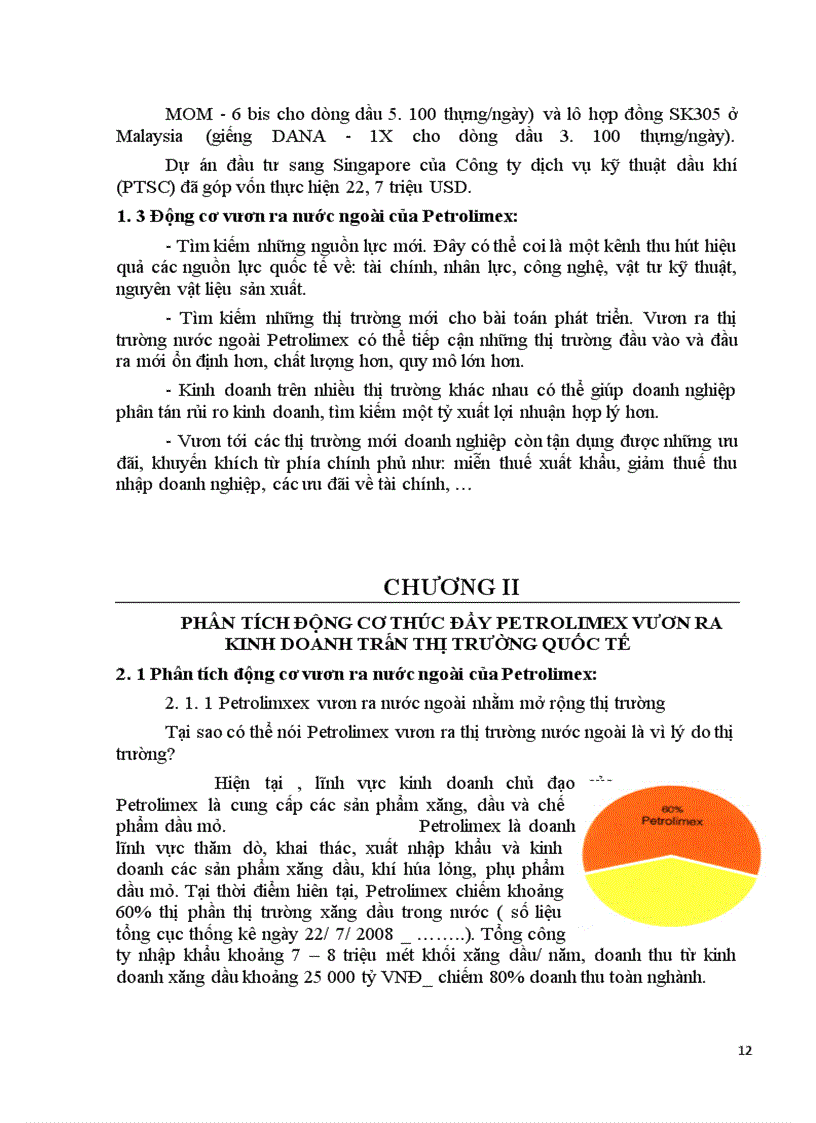 image for page Những động cơ thúc đẩy Tổng công ty xăng dầu Việt Nam Petrolimex vươn ra thị trường nước ngoài