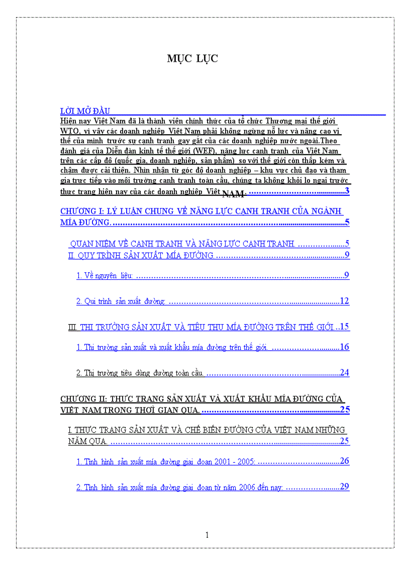 image for page Giải pháp nhằm nâng cao năng lực cạnh tranh của ngành mía đường của việt nam