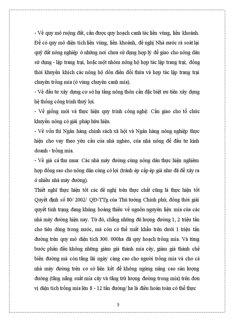 image for page Giải pháp nhằm nâng cao năng lực cạnh tranh của ngành mía đường của việt nam