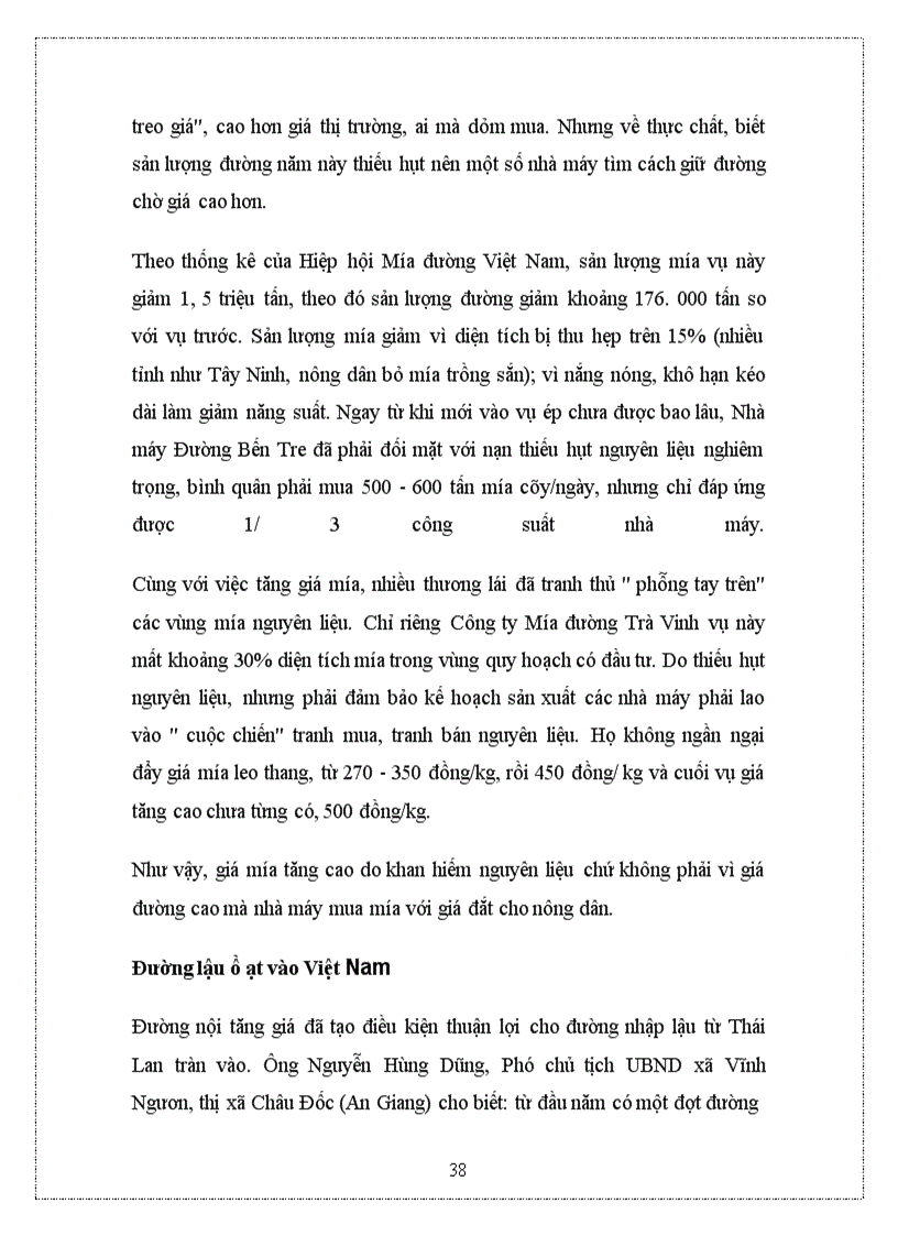 image for page Giải pháp nhằm nâng cao năng lực cạnh tranh của ngành mía đường của việt nam