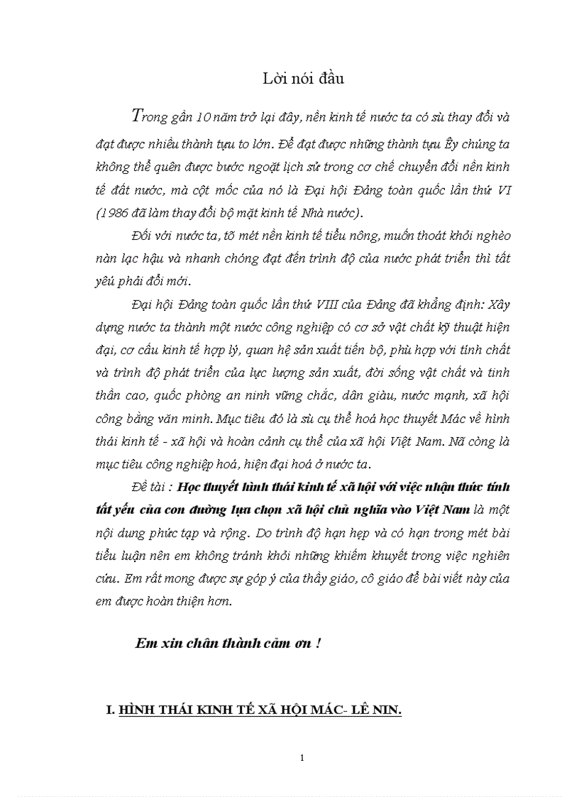 image for page Học thuyết hình thái kinh tế xã hội với việc nhận thức tính tất yếu của con đường lựa chọn xã hội chủ nghĩa vào Việt Nam là một nội dung phức tạp và rộng