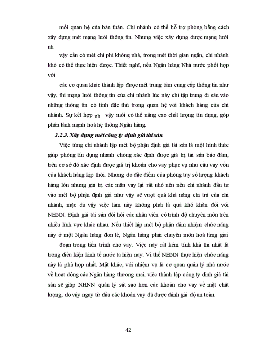 image for page Giải pháp hoàn thiện cơ chế bảo đảm tiền vay đối với Doanh nghiệp ngoài quốc doanh (Doanh nghiệp vừa và nhỏ) tại SGD I – NHCTVN