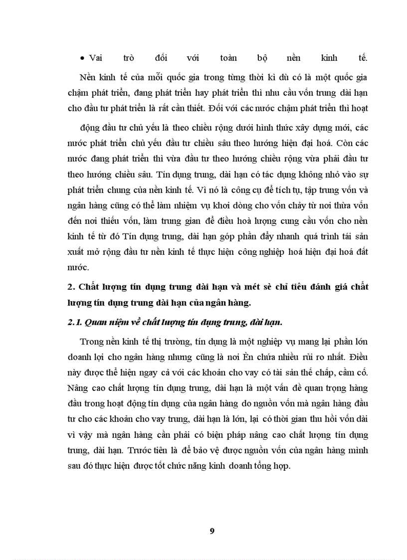 image for page Giải pháp nâng cao chất lượng tín dụng trung, dài hạn tại Ngân hàng Đầu tư & Phát triển Việt Nam