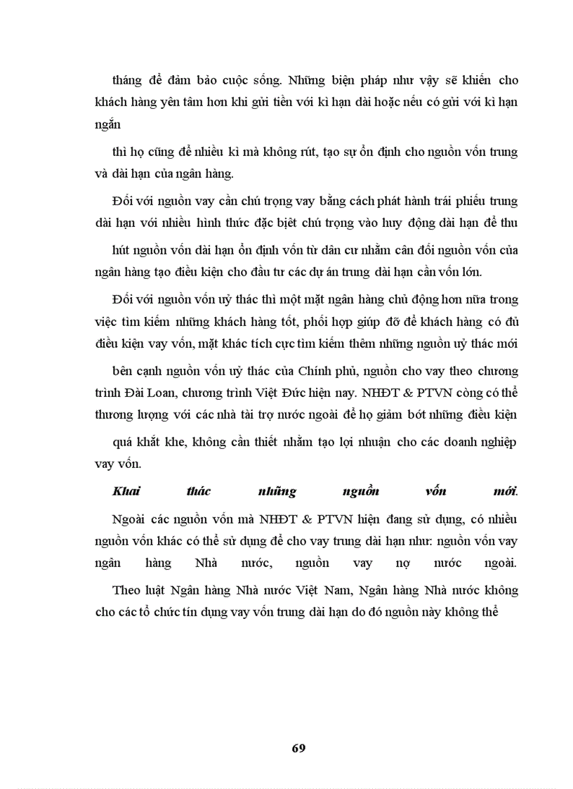 image for page Giải pháp nâng cao chất lượng tín dụng trung, dài hạn tại Ngân hàng Đầu tư & Phát triển Việt Nam