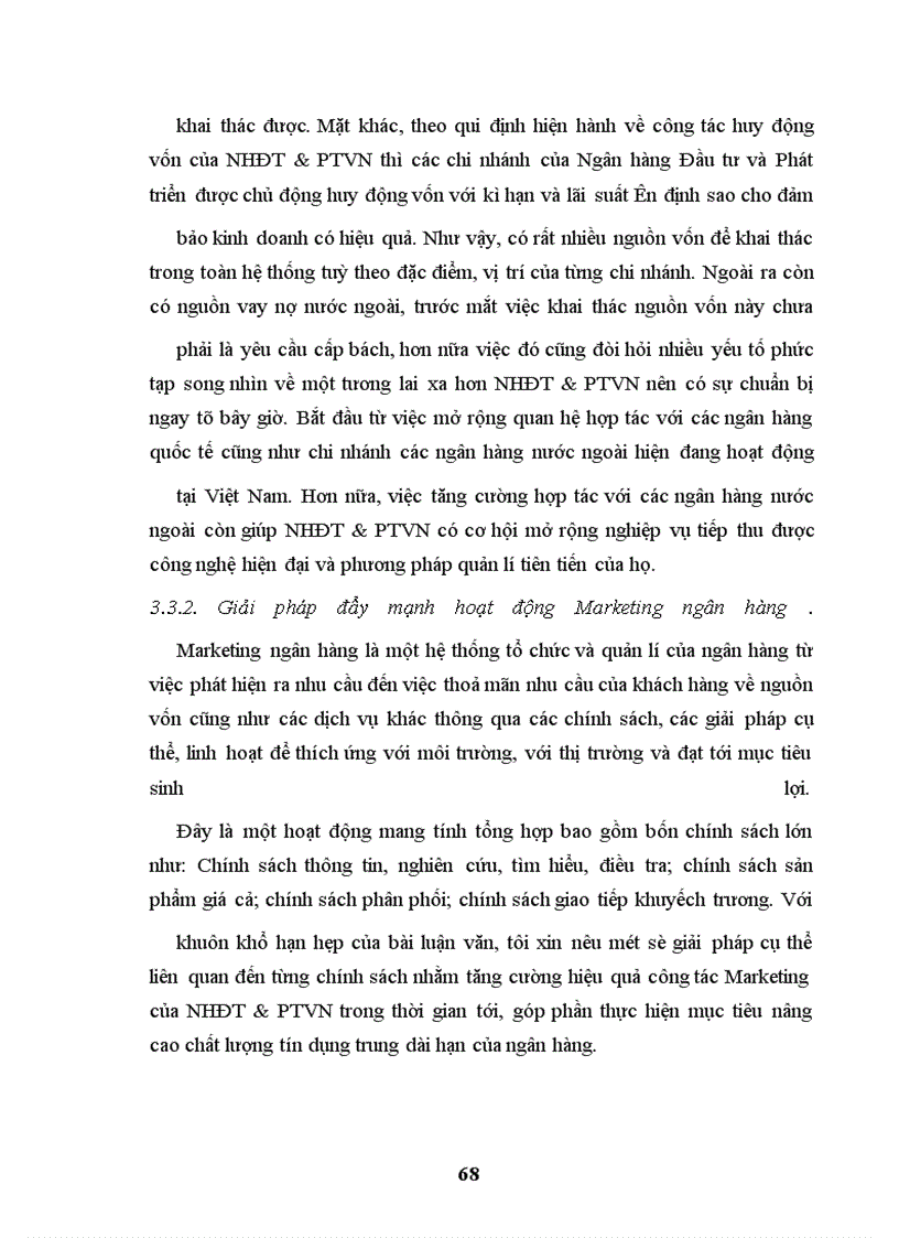 image for page Giải pháp nâng cao chất lượng tín dụng trung, dài hạn tại Ngân hàng Đầu tư & Phát triển Việt Nam