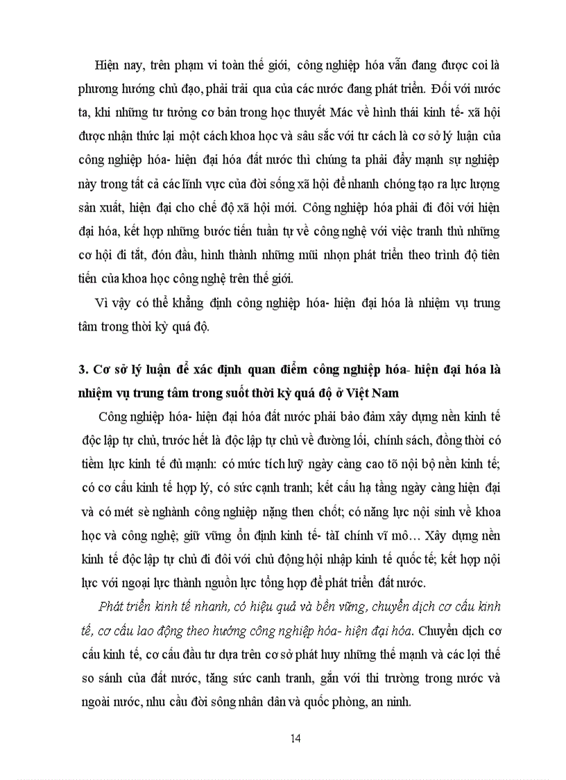 image for page Nội dung, mục tiêu của đường lối công nghiệp hóa- hiện đại hóa ở Việt Nam trong thời kỳ quá độ