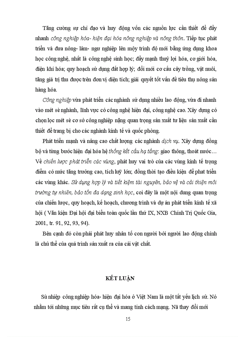 image for page Nội dung, mục tiêu của đường lối công nghiệp hóa- hiện đại hóa ở Việt Nam trong thời kỳ quá độ