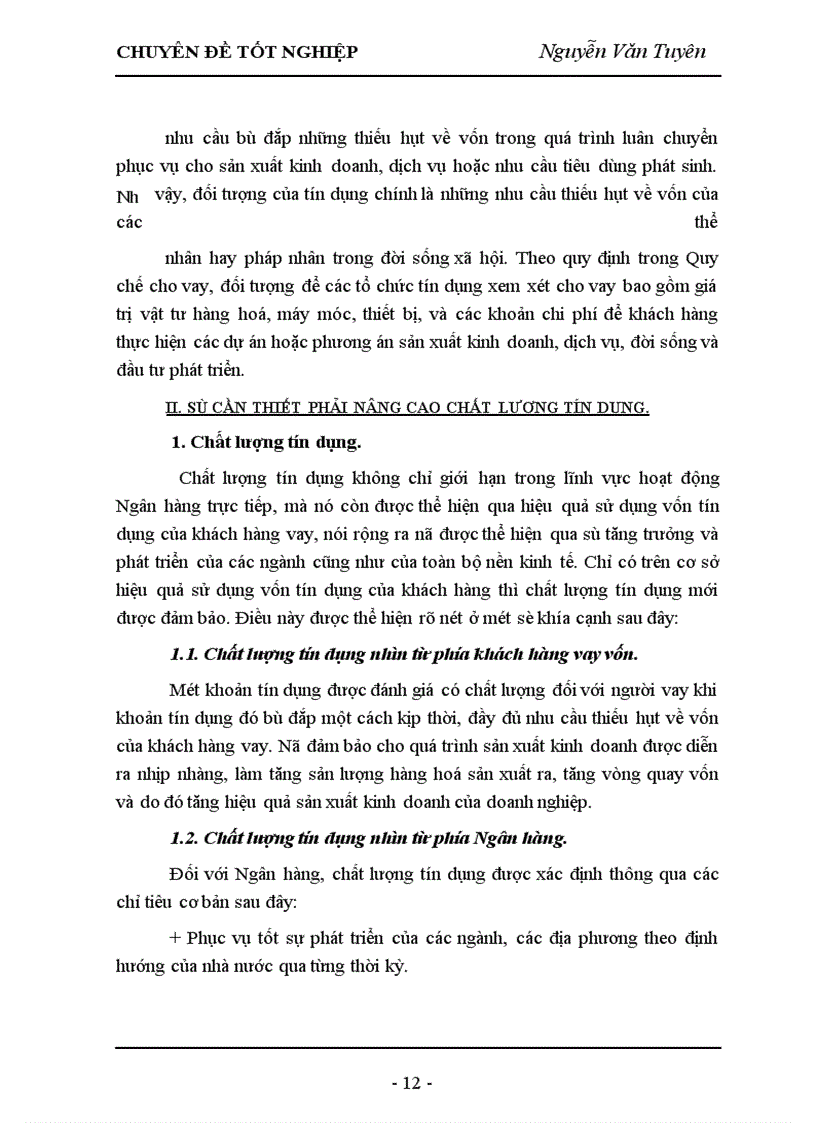image for page Giải pháp nâng cao chất lượng tín dụng tại Ngân hàng nông nghiệp và phát triển nông thôn tỉnh Hưng Yên