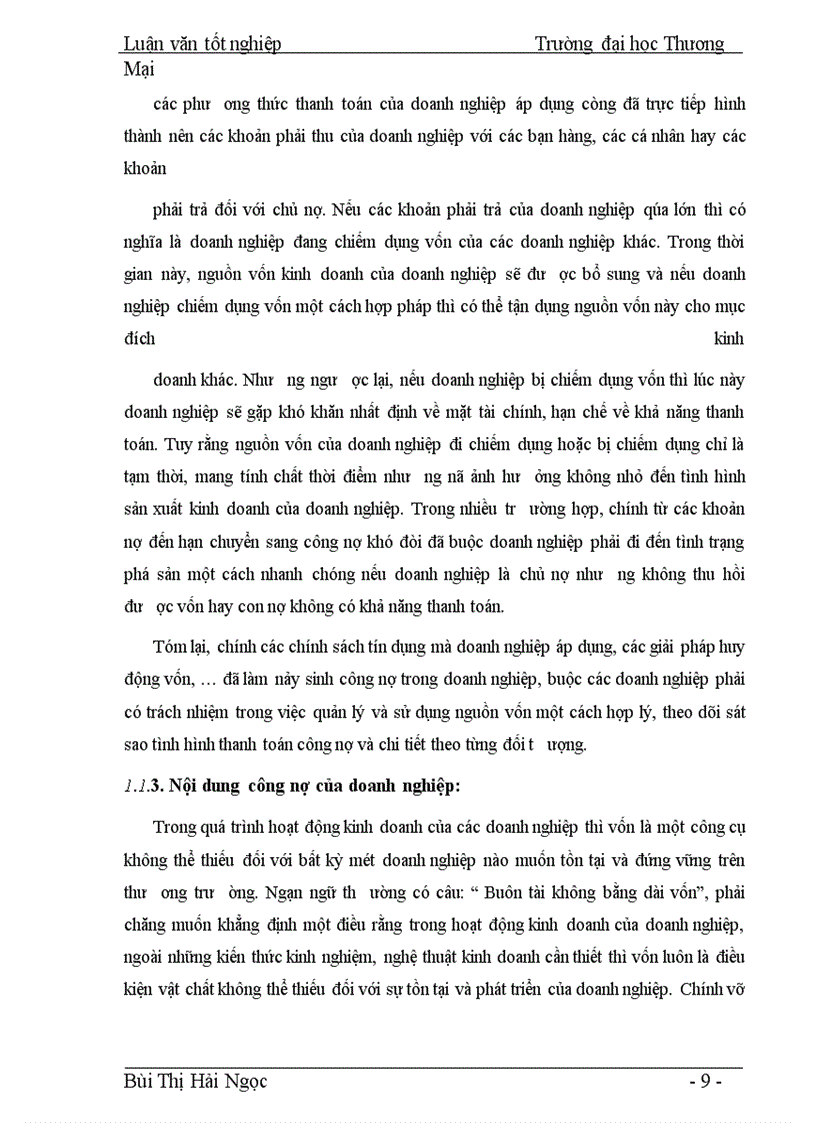 image for page Công nợ và các giải pháp quản trị công nợ tại Công ty Cổ phần Giầy Hà Nội