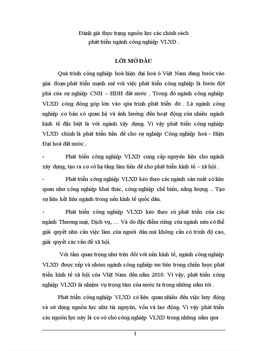image for page Giải Pháp phát triển công nghiệp VLXD Việt Nam đến năm 2010