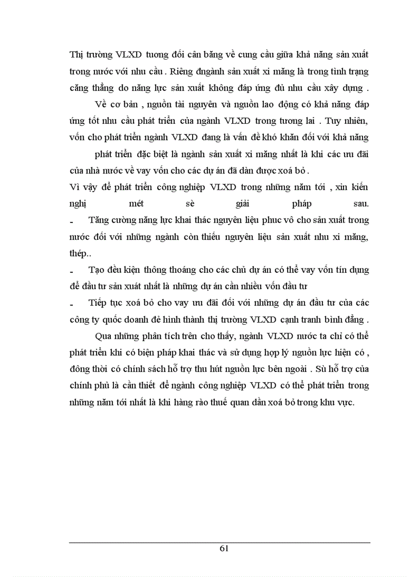 image for page Giải Pháp phát triển công nghiệp VLXD Việt Nam đến năm 2010