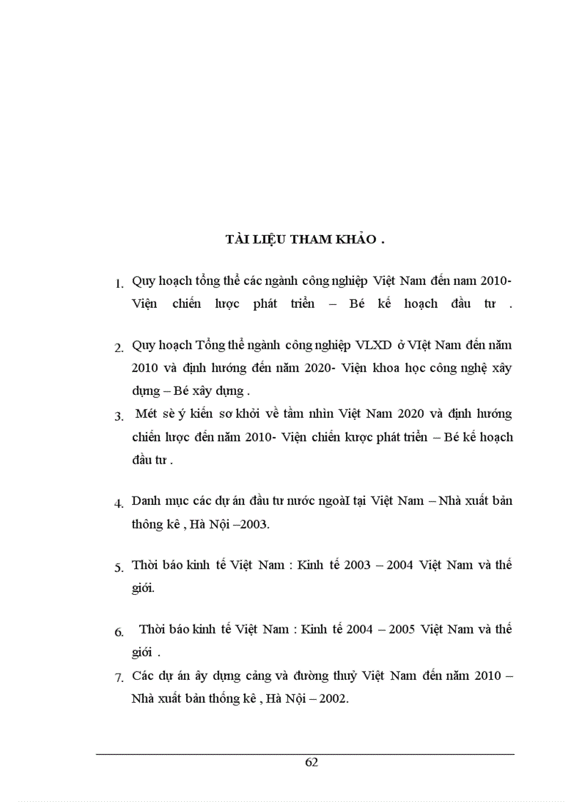 image for page Giải Pháp phát triển công nghiệp VLXD Việt Nam đến năm 2010