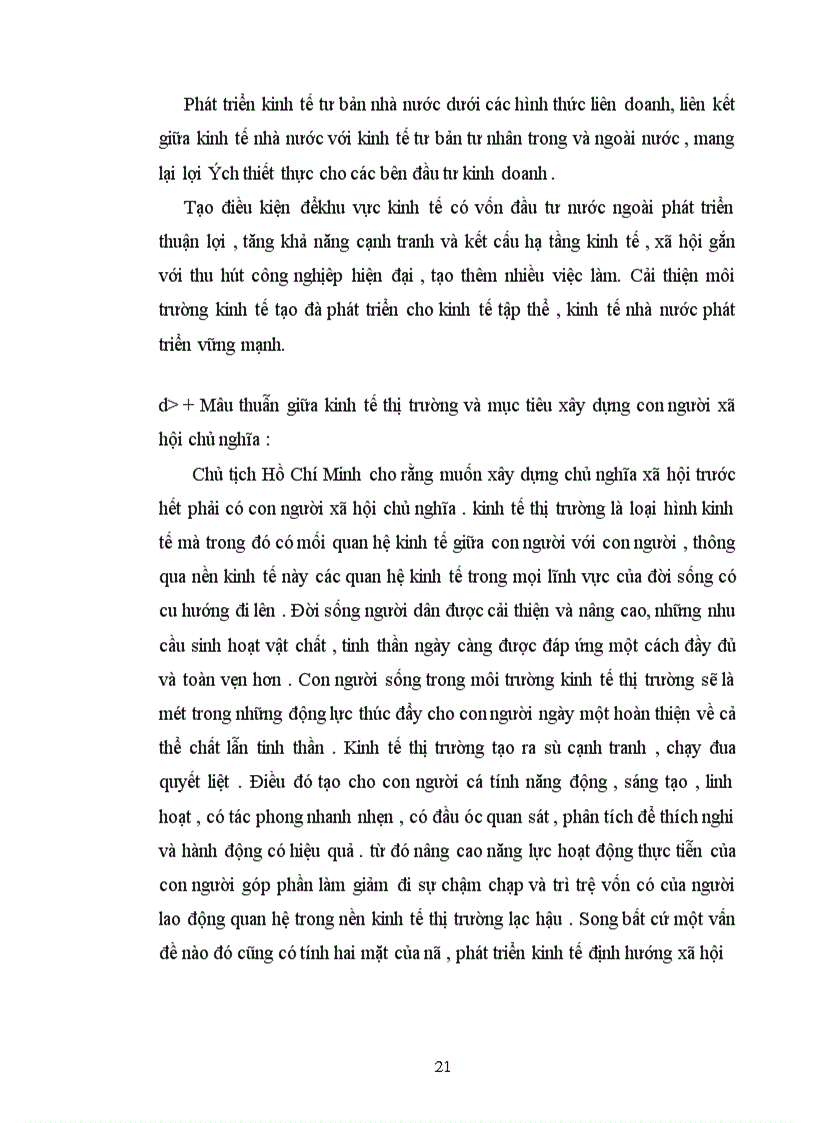 image for page Quy luật mâu thuẫn trong phép biện chứng duy vật với việc phân tích hệ thống mâu thuẫn của kinh tế thị trường định hướng xã hội chủ nghĩa ở Việt Nam