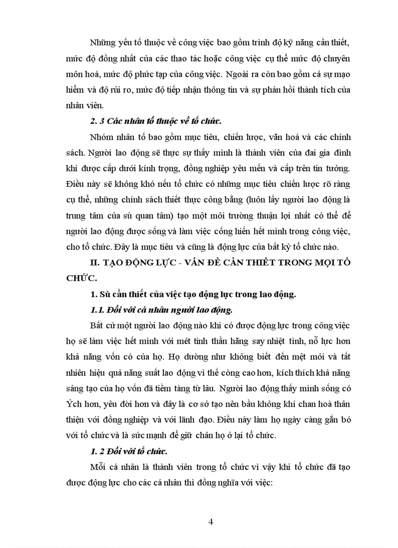 image for page Cơ sở lý luận về động lực và tạo động lực trong lao động