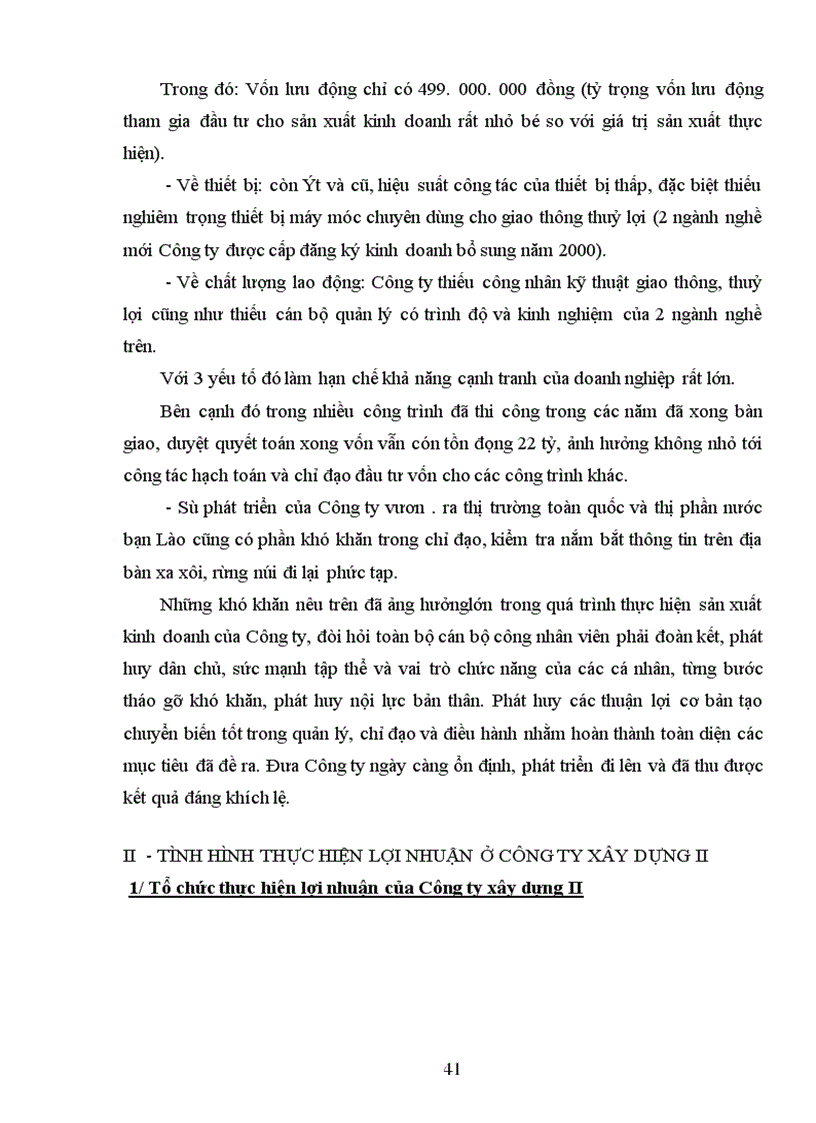 image for page Biện pháp để nâng cao lợi nhuận ở Công ty xây dựng II