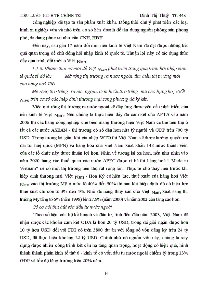 image for page Toàn cầu hoá và hội nhâp kinh tế quốc tế