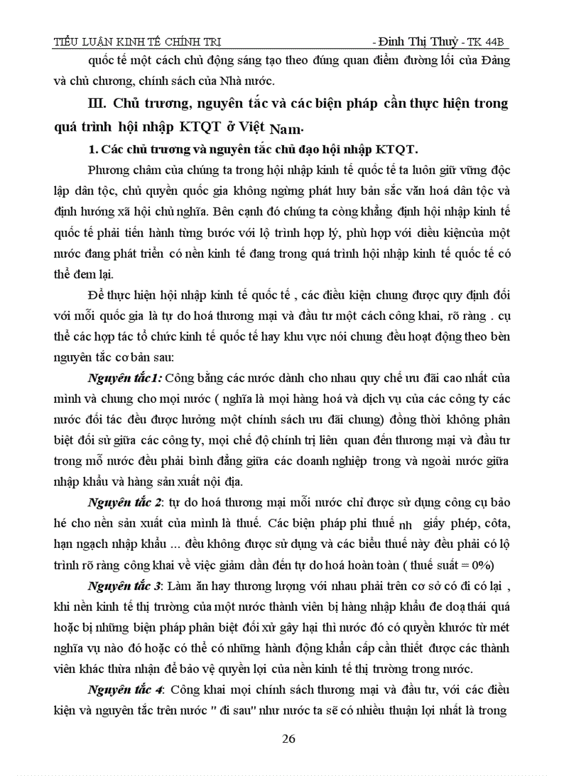 image for page Toàn cầu hoá và hội nhâp kinh tế quốc tế